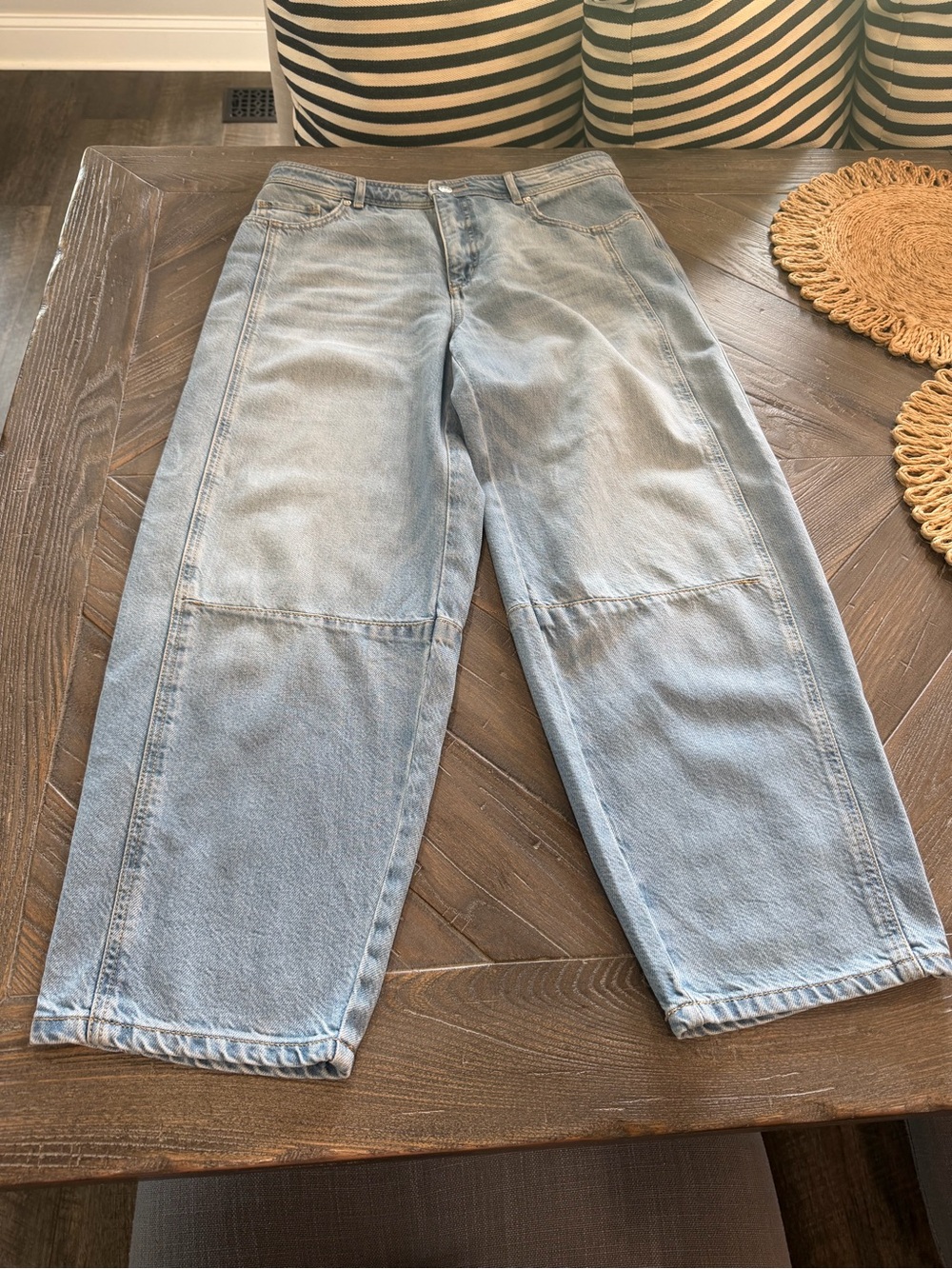 Loft Barrel Jeans Size 8/29